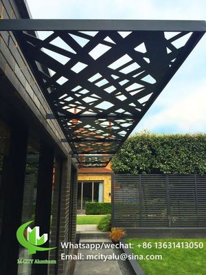 Bom preço Painel perfurado de alumínio para sombreamento de janelas com chapa metálica de 3 mm revestida de pó on-line