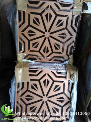 Bom preço Painel de Fachada de Alumínio com Revestimento em Pó de 2,5 mm de Espessura com Padrões Personalizados para Decoração de Parede Cortina on-line