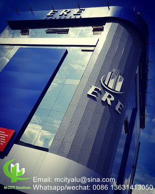 Bom preço Painel de Parede Oca de Alumínio com Revestimento em Pó de 2mm de Espessura para Revestimento de Fachada com Padrão Personalizado on-line