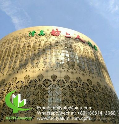 Bom preço Painel de revestimento de alumínio de folha de metal de 2 mm com tinta PVDF para decoração de fachada personalizável on-line