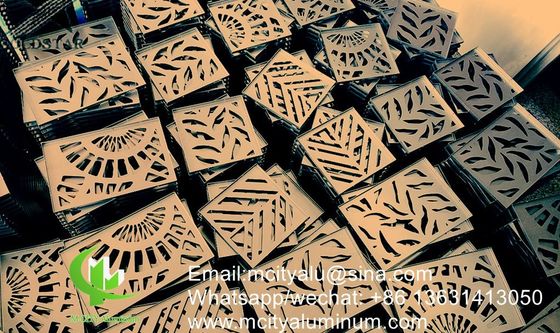 Bom preço Painel de revestimento de alumínio revestido em pó de cores RAL personalizado com espessura de 1,5-10 mm para fachada e parede de cortina on-line