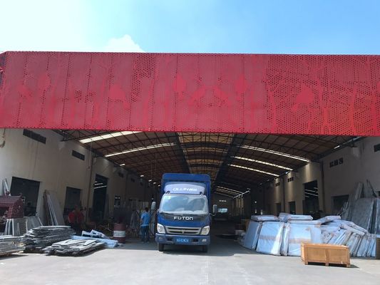 Bom preço Painel de Alumínio Perfurado com Padrões de Arte Personalizados e Superfície com Revestimento em Pó para Revestimento de Fachada em Tamanho Padrão de 1000x2000mm on-line