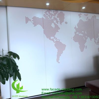 Bom preço Painel de Alumínio Perfurado com Revestimento em Pó em Cores RAL Personalizadas para Revestimento de Fachada em Tamanho 1000x2000mm on-line