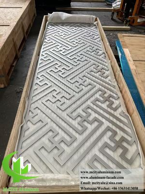 Bom preço Painel de Alumínio Cortado a Laser com Revestimento em Pó de 10mm de Espessura em Cores RAL Personalizadas para Decoração de Interiores on-line