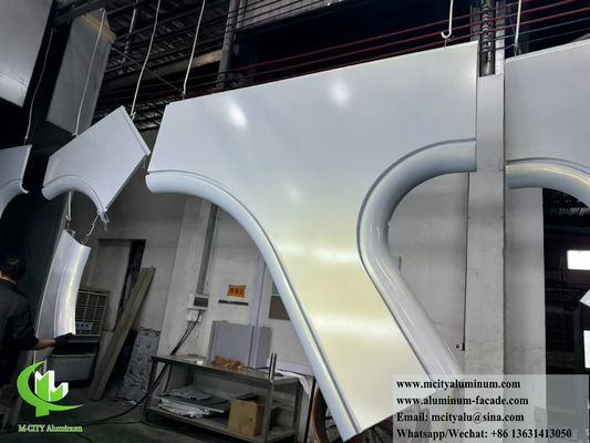 Bom preço Painel de Fachada de Alumínio com Pintura Eletrostática 1200x2400mm com Design Perfurado para Uso Externo on-line