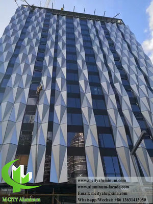 Bom preço Painéis de parede exterior de revestimento de alumínio sólido on-line