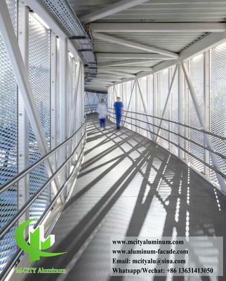 Bom preço Rede de alumínio revestida em pó de espessura de 2 mm para revestimento e decoração exterior on-line