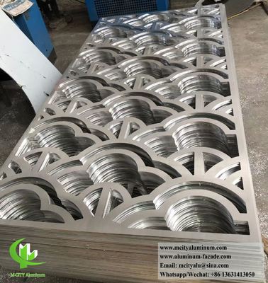 Bom preço painéis de alumínio com corte a laser, tela de metal para vedação, guarda-corpo, revestimento de fachada on-line