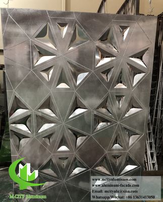 Bom preço Painel de Alumínio Cortado a Laser 3D para Revestimento de Fachada Industrial e Tela Decorativa de Metal on-line