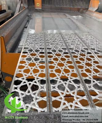 Bom preço MASHRABIYA DESIGN Ecrã de alumínio com modelo de corte a laser on-line