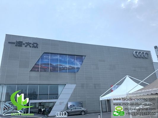 Bom preço Parede revestida de fachada de alumínio perfurado on-line