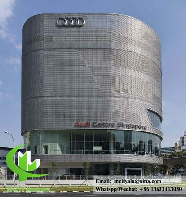 Bom preço Painel de revestimento de alumínio personalizável com tinta PPG para fachada de edifícios em espessura de 1,5-10 mm on-line