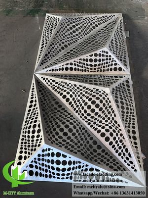 Bom preço Painel de Revestimento de Alumínio 3mm com Pintura Eletrostática em Liga de Alumínio 3003 para Fachada e Parede Cortina on-line