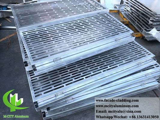 Bom preço Painel de fachada de alumínio perfurado revestido em pó com cores RAL personalizáveis e espessura de 1,5 mm a 10 mm on-line