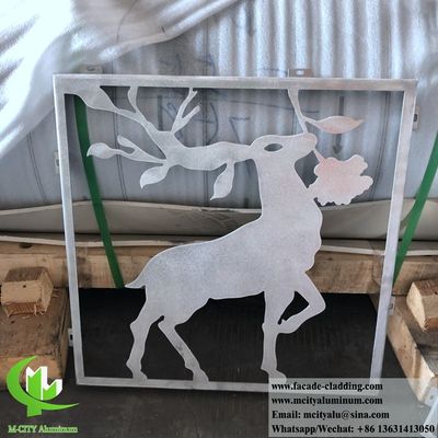 Bom preço Corte a laser Fornecedor de fachada de alumínio na China folha de metal fábrica de fachada de revestimento de alumínio 3003 material on-line