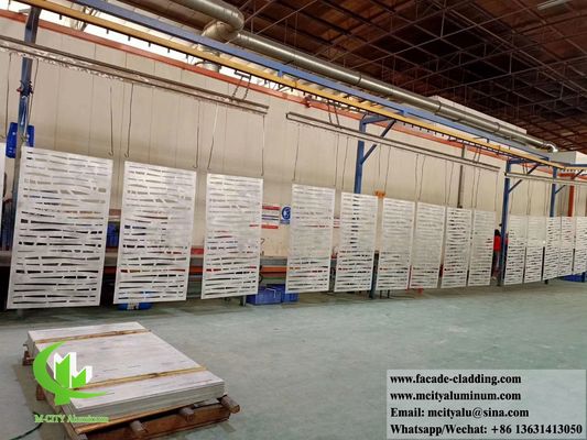 Bom preço Painel de alumínio cortado a laser revestido em pó com cores RAL personalizadas e tamanho 1000x2000mm para revestimento de fachada on-line