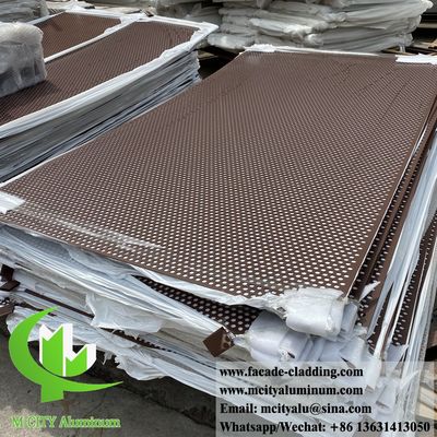 Bom preço Painel Metálico Perfurado com Revestimento em Pó em Cores RAL Personalizadas e Tamanho 1000x2000mm para Cerca de Jardim on-line