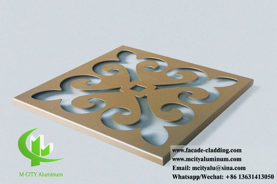 Bom preço Painel de Alumínio Cortado a Laser com Revestimento PVDF de 3mm de Espessura para Revestimento de Fachada com Design Personalizado on-line