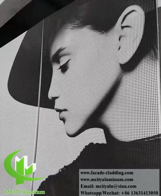 Bom preço Painel de Fachada de Alumínio Perfurado com Revestimento em Pó com Padrões Personalizáveis e Espessura de 3mm para Revestimento de Parede on-line