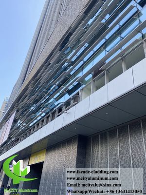 Bom preço Painel de Fachada de Alumínio Perfurado com Revestimento em Pó em Cores RAL Personalizáveis e 3mm de Espessura para Revestimento de Edifícios on-line