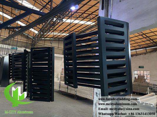 Bom preço Cobertura de AC de alumínio revestida em pó com padrões personalizáveis e tamanho máximo de 1500x5000mm para ar condicionado on-line